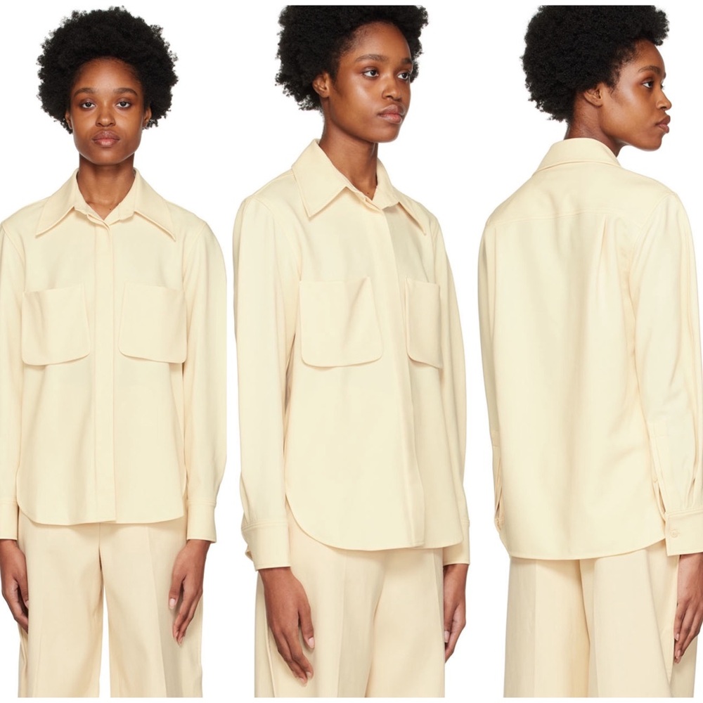 Recto Yellow Pocket Shirt